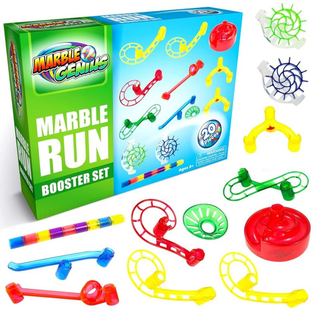 Marble Genius Marble Run Booster Set 20 Pieces